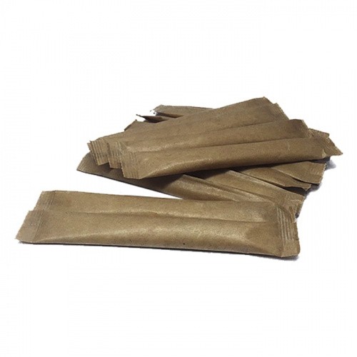 Порционный сахар 5 г из крафт бумаги, 100*17 мм