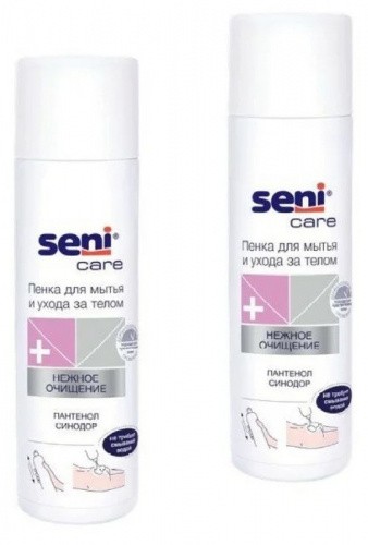 Пенка Seni Care для мытья и ухода за телом 500 мл