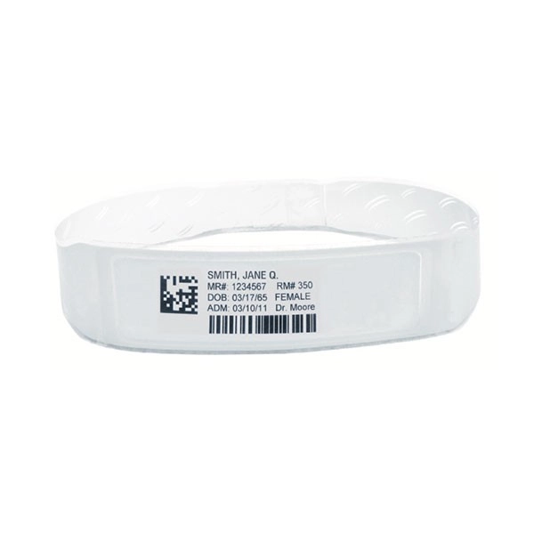 Этикетки браслеты Zebra Z-Band 4000, 530 шт в 1 рул., в уп. 3 рулона